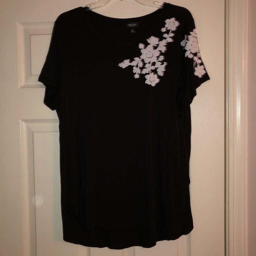 Black and white top
